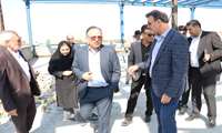 بازدید دکترهاشمی از بزرگترین پروژه درمانی شهرستان سملقان 
